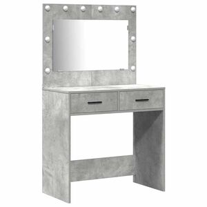 vidaXL &Ouml;lt&ouml;zk&ouml;dőasztal 2 db Sz&uuml;rke 78,5 x 41 x 135 cm Szerelt Fa