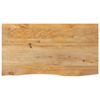 vidaXL t&ouml;m&ouml;r mang&oacute;fa term&eacute;szetes &eacute;lű asztallap 120 x 60 x 2,5 cm