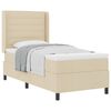vidaXL Boxrug&oacute;s &aacute;gy p&aacute;rn&aacute;val fejt&aacute;ml&aacute;val Kr&eacute;m 200 x 90 cm sz&ouml;vet