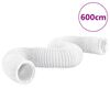 vidaXL PVC elsz&iacute;v&oacute;cső 6 m &Oslash;20 cm