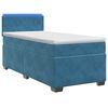 vidaXL Boxspring &aacute;gy matraccal &eacute;s LED-del K&eacute;k 80 x 200 cm B&aacute;rsony