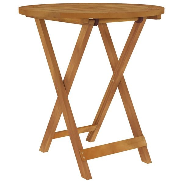 vidaXL 3 r&eacute;szes &ouml;sszecsukhat&oacute; t&ouml;m&ouml;r ak&aacute;cfa kerti &eacute;tkezőszett