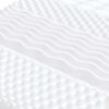 vidaXL k&eacute;k kih&uacute;zhat&oacute; b&aacute;rsony heverő matraccal 80 x 200 cm