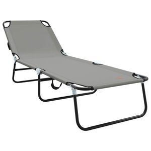 vidaXL &Ouml;sszecsukhat&oacute; nyug&aacute;gy Sz&uuml;rke 188 x 57 x 86,5 cm Poli&eacute;szter