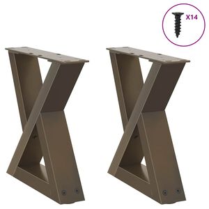 vidaXL 2 db nat&uacute;r ac&eacute;l doh&aacute;nyz&oacute;asztal l&aacute;b 30x(30-31,3) cm ac&eacute;l