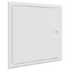 vidaXL Hozz&aacute;f&eacute;r&eacute;si panel Feh&eacute;r 63 x 33 x 3 cm Ac&eacute;l