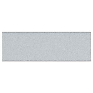 vidaXL Ajt&oacute;szőnyeg Sz&uuml;rke &eacute;s fekete 60 x 180 cm Polipropil&eacute;n &eacute;s vinil