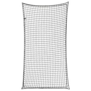 vidaXL fekete polipropil&eacute;n ut&aacute;nfut&oacute;h&aacute;l&oacute; elasztikus k&ouml;t&eacute;llel 3 x 1,65 m