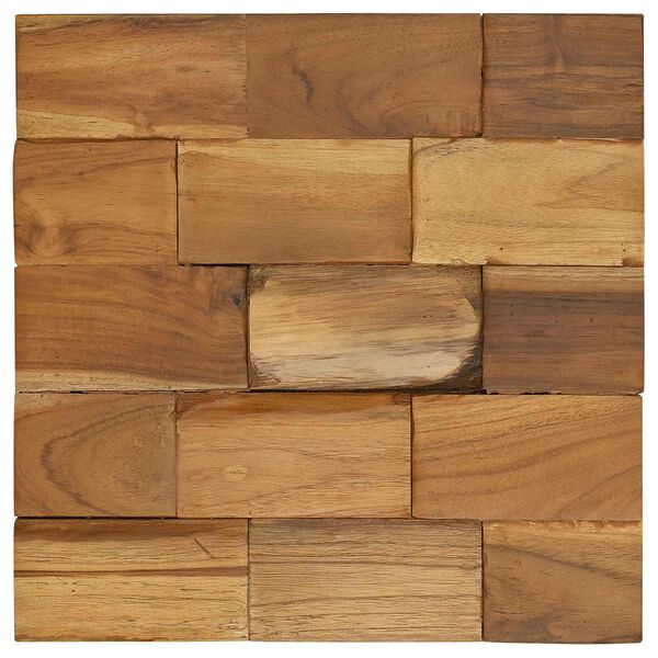 vidaXL T&aacute;rol&oacute; Szt&oacute;lsz Barna 40 x 40 x 45 cm T&ouml;m&ouml;r Teakfa