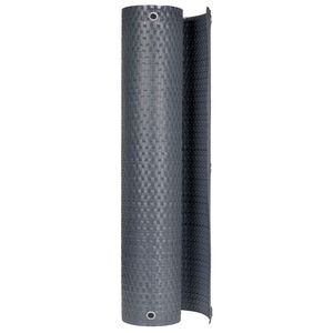 vidaXL Balkon k&eacute;pernyő f&uuml;lekkel 300 x 80 cm polirattan Antracitsz&uuml;rke