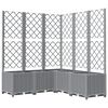 vidaXL vil&aacute;gossz&uuml;rke PP r&aacute;csos kerti &uuml;ltetől&aacute;da 120 x 120 x 136 cm