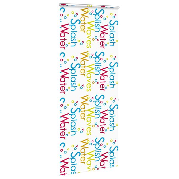 vidaXL zuhanyzó redőny kazettával 90x240 cm szövet szélessége 86 cm