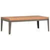 vidaXL t&ouml;m&ouml;r ak&aacute;cfa kerti doh&aacute;nyz&oacute;asztal 110 x 55 x 36 cm