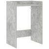 vidaXL Mos&oacute;g&eacute;p Szekr&eacute;ny Betonsz&uuml;rke 67,5 x 48 x 97 cm Szerelt fa