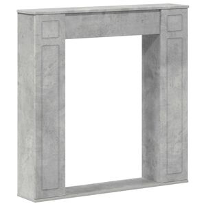 vidaXL Kandall&oacute;keret Betonsz&uuml;rke 100 x 20 x 100 cm Szerelt Fa
