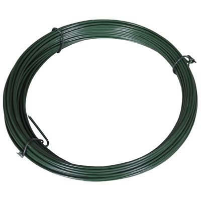 vidaXL zöld acél drótkerítés összekötő drót 1,4/2 mm 25 m