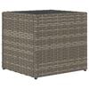 vidaXL 2 db sz&uuml;rke polyrattan kerti &uuml;ltetől&aacute;da 36x30x32 cm