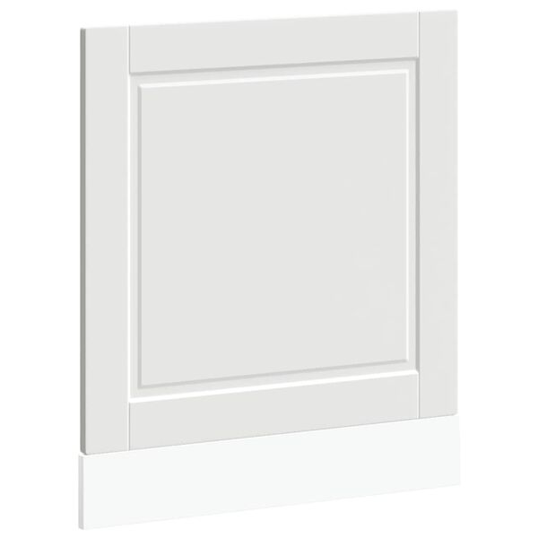 vidaXL mosogat&oacute;g&eacute;p panel Porto feh&eacute;r 60x1,5x67 cm m&eacute;rn&ouml;ki fa