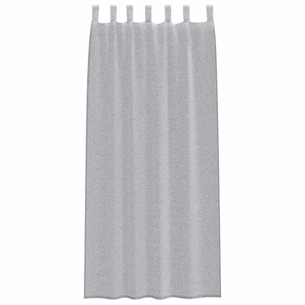 vidaXL Voile F&uuml;gg&ouml;ny 2 pcs S&ouml;t&eacute;tsz&uuml;rke 260 x 140 cm Poli&eacute;szter