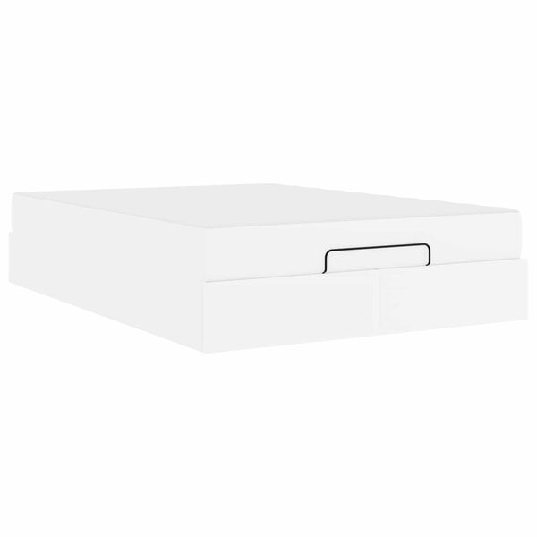 vidaXL &Aacute;gykeret matraccal matracmal 2 pcs Feh&eacute;r PVC