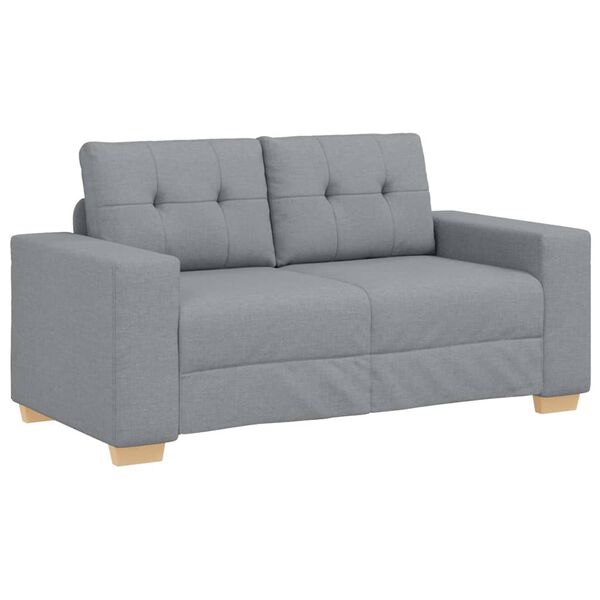 vidaXL vil&aacute;gossz&uuml;rke sz&ouml;vet loveseat kanap&eacute; 160x77x82 cm