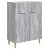 vidaXL Sz&eacute;f fi&oacute;kkal Sz&uuml;rke Sonoma 66 x 34,5 x 90 cm Szerelt Fa
