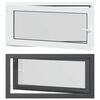 vidaXL D&ouml;nthető &eacute;s forgathat&oacute; pinceablak RISOR 120 x 60 cm PVC &eacute;s &Uuml;veg
