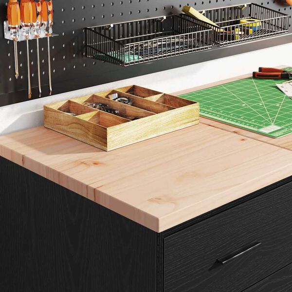 vidaXL gar&aacute;zs t&aacute;rol&oacute;szekr&eacute;ny fekete 40x51x85 cm t&ouml;m&ouml;rfa fenyőfa