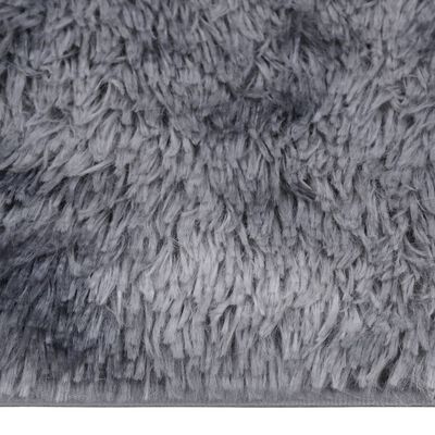 vidaXL antracitszürke bozontos szőnyeg 170 x 120 cm