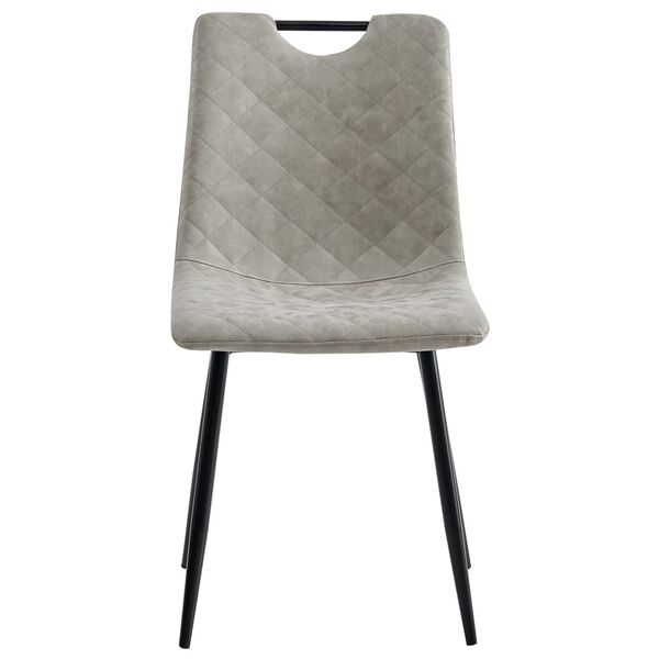 vidaXL 4 db vil&aacute;gossz&uuml;rke műbőr &eacute;tkezősz&eacute;k