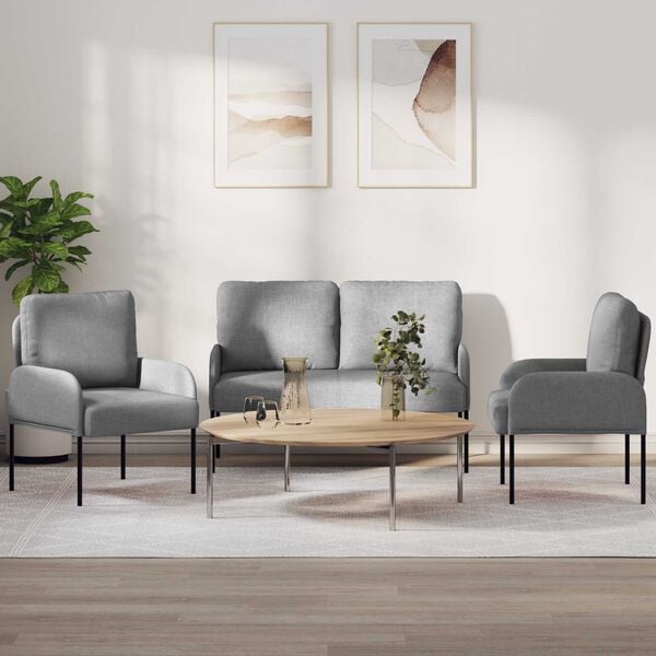 vidaXL &Uuml;lőgarnit&uacute;r&aacute;k 3 pcs Vil&aacute;gossz&uuml;rke 115 x 56 x 80 cm Furn&eacute;r