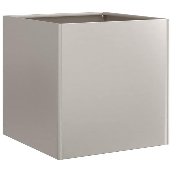 vidaXL &uuml;ltető rozsd&aacute;s 40x40x40 cm időj&aacute;r&aacute;s&aacute;ll&oacute; ac&eacute;lb&oacute;l