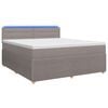 vidaXL Boxspring &aacute;gy matraccal T&oacute;psz&iacute;nű 140 x 200 cm Sz&ouml;vet