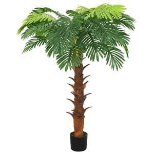 vidaXL z&ouml;ld cserepes műcik&aacute;szp&aacute;lma 160 cm