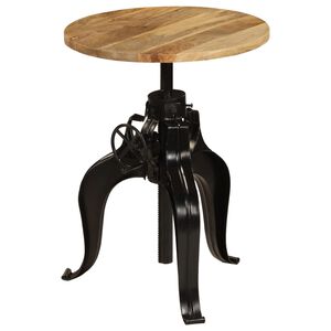 vidaXL t&ouml;m&ouml;r mang&oacute;fa b&aacute;rasztal 60 x (76-110) cm