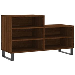vidaXL barna t&ouml;lgysz&iacute;nű szerelt fa cipősszekr&eacute;ny 102x36x60 cm