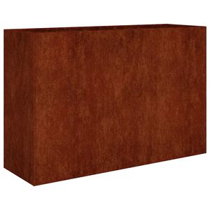 vidaXL corten ac&eacute;l kerti magas&aacute;gy&aacute;s 120x40x80 cm