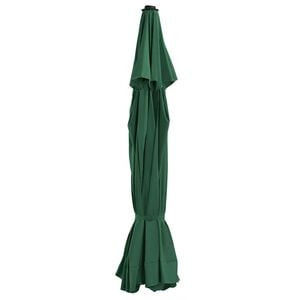 vidaXL z&ouml;ld k&uuml;lt&eacute;ri napernyő csereponyva 515 cm