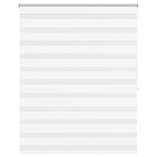 vidaXL feh&eacute;r zebra rol&oacute; 140,9 x 175 cm sz&ouml;vetsz&eacute;less&eacute;g 136,7 cm