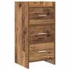vidaXL Sz&eacute;f Antik Fa 40 x 36 x 80 cm Szerelt Fa