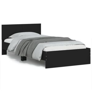 vidaXL fekete szerelt fa &aacute;gykeret fejt&aacute;ml&aacute;val 100 x 200 cm