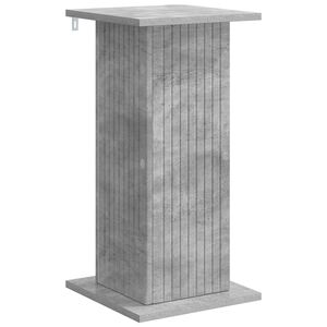 vidaXL N&ouml;v&eacute;ny&aacute;llv&aacute;ny Betonsz&uuml;rke 30,5 x 30 x 60,5 cm Szerelt Fa