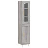 vidaXL sz&uuml;rke sonoma szerelt fa magasszekr&eacute;ny 34,5 x 34 x 180 cm
