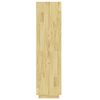 vidaXL tömör fenyőfa könyvszekrény/térelválasztó 60 x 35 x 135 cm