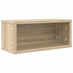 vidaXL CD t&aacute;rol&oacute; &aacute;llv&aacute;ny Sonoma T&ouml;lgy 40 x 17 x 17 cm Szerelt Fa