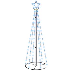 vidaXL k&uacute;p alak&uacute; kar&aacute;csonyfa 108 k&eacute;k LED-del 70 x 180 cm