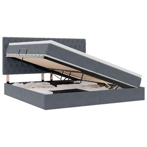 vidaXL &Aacute;gy t&aacute;rol&oacute;val &eacute;s LED l&aacute;mp&aacute;val S&ouml;t&eacute;tsz&uuml;rke 200 x 200 cm B&aacute;rsony