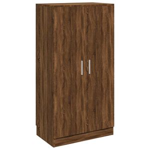 vidaXL barna t&ouml;lgy sz&iacute;nű szerelt fa cipősszekr&eacute;ny 55 x 35 x 108 cm