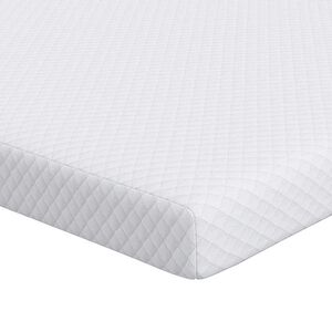 vidaXL Mem&oacute;riahab matrac topper 80 x 200 cm Thick Puha Feh&eacute;r
