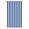 vidaXL K&uuml;lt&eacute;ri Rol&oacute; 90% UV Blokkol&aacute;s K&eacute;k &eacute;s Feh&eacute;r Cs&iacute;kos 60 x 230 cm